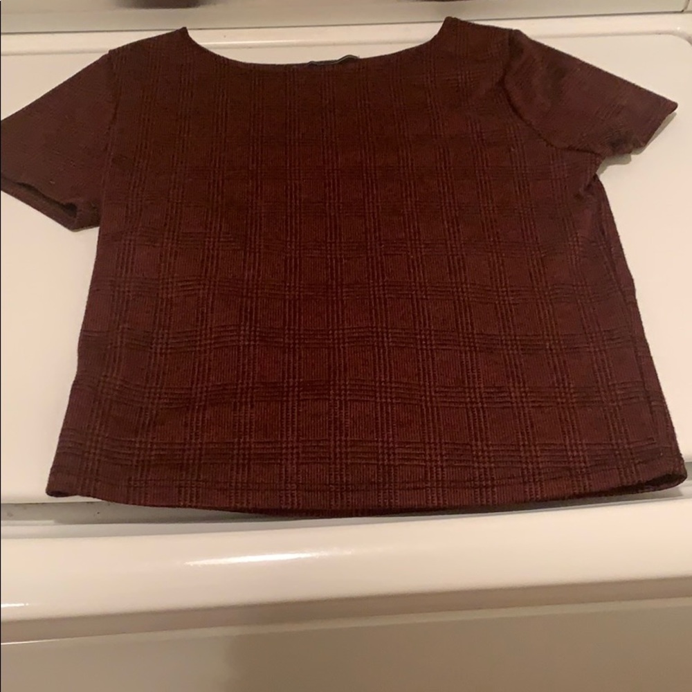 vintage crop top